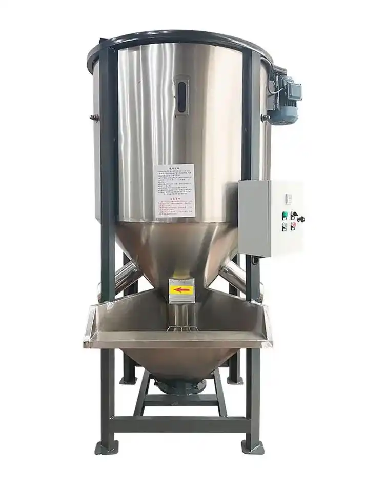 拌料机 搅拌机 立式上料机 大型储料桶.塑料立式搅拌机主要: - 抖音