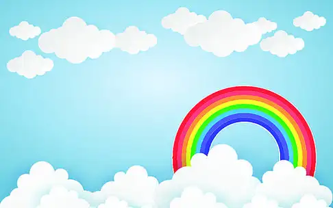 设计,插图,矢量图,艺术,自然,夏天,天气,多彩,蓝色,卡通,季节,可爱