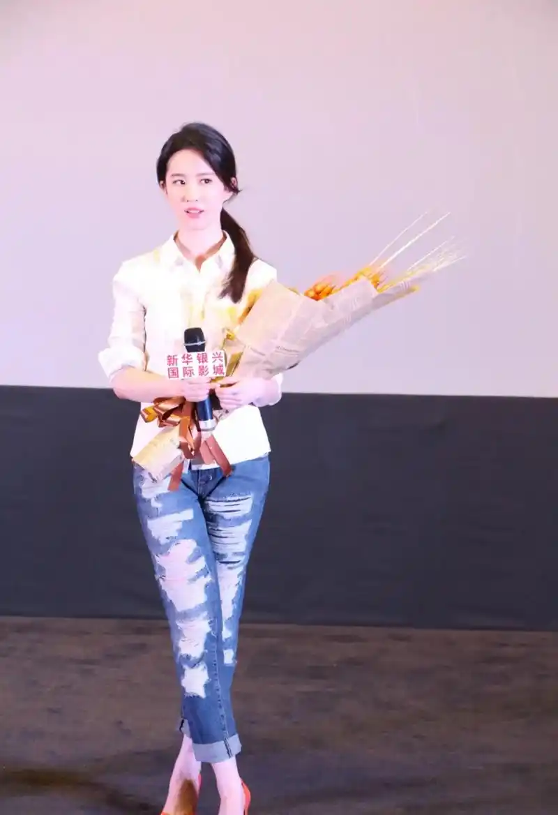 刘亦菲有颜值就是这么任性!