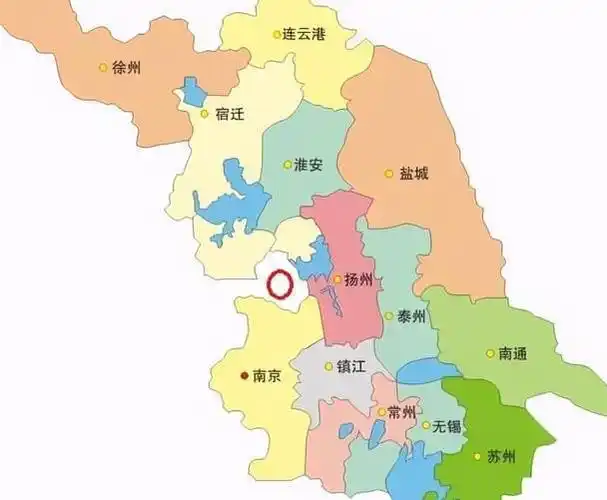 安徽天长为何像一只大拳头伸进江苏的肚子里