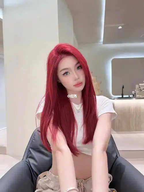 果然树莓红才是夏天的神!|||这款发色我是非常推荐你们染的