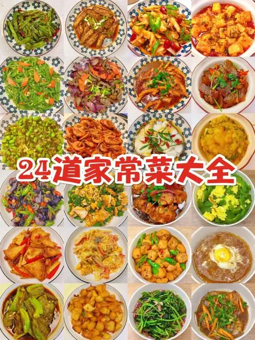 24道家常菜合集60简单下饭0失败