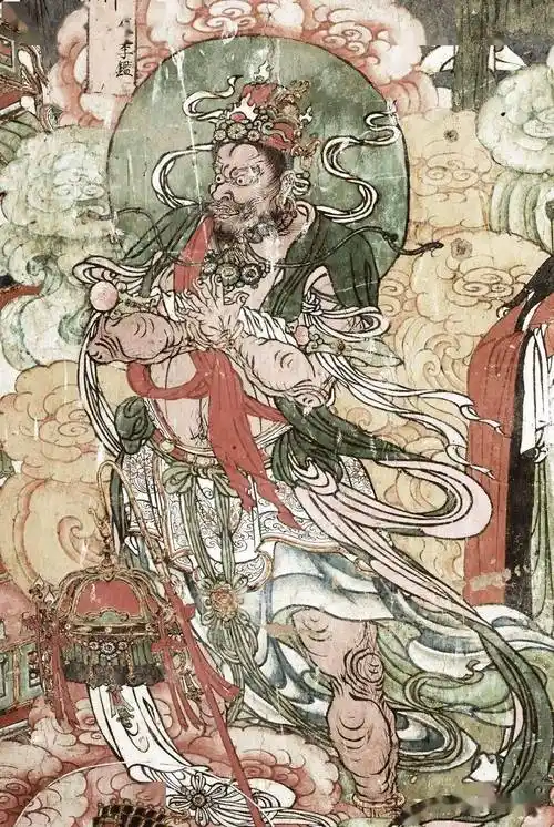 中国明代水陆壁画精品繁峙公主寺壁画