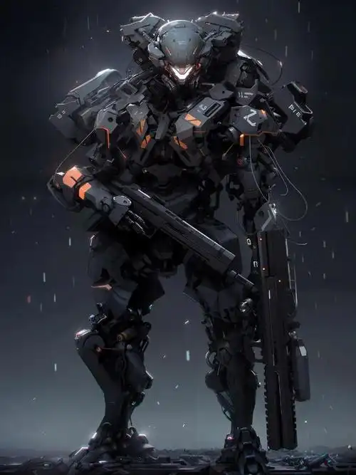 机甲的形象通常是由驾驶员直接操作或者远程信息连接,通过高智能化的