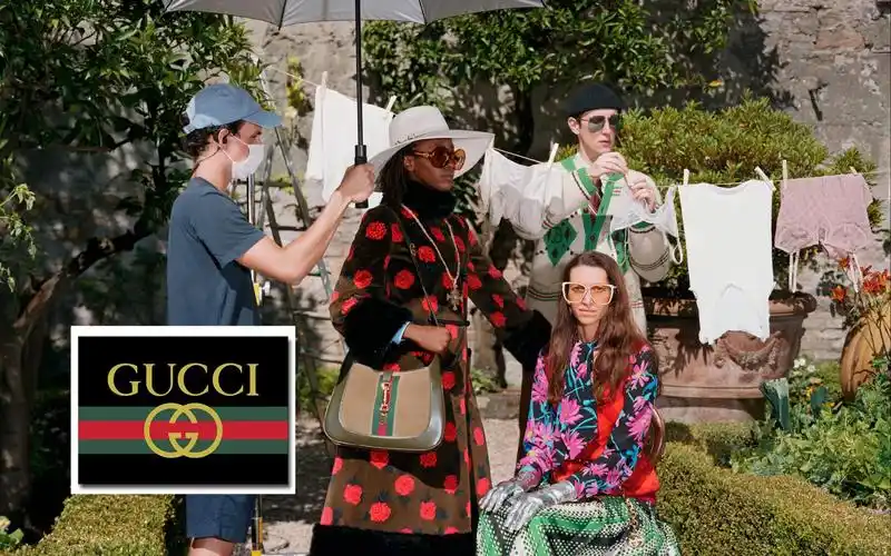 gucci古驰epilogue终曲复古撞色美艳感2021早春系列广告大片