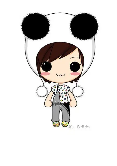 动漫,卡通,明星,李宇春,可爱