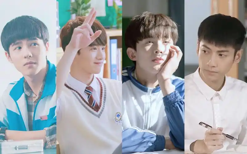 【留白 奥利奥】那个男孩 校园组小甜饼【刘昊然/白敬亭/吴磊/罗云熙