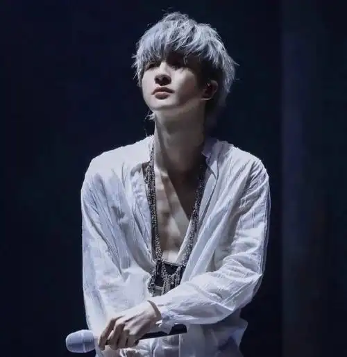 薛之谦白发造型