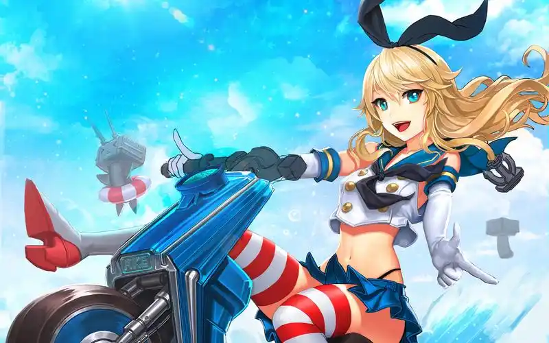 动漫萌娘岛风酱