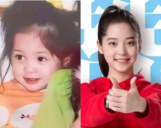 原创新一线明星童年对比照赵丽颖朱一龙鞠婧祎的也来啦定引起非议