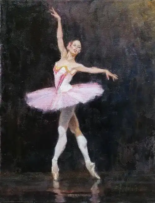 轻盈多姿,美轮美奂的芭蕾舞!|油画|印象派|画家|绘画|埃里克_网易订阅