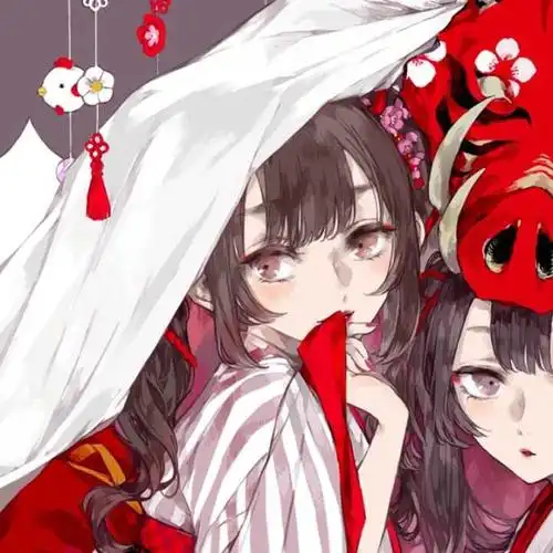 有古风的女闺蜜头像吗