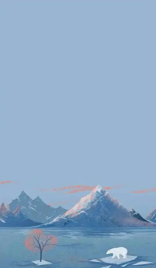 壁纸|温柔的蓝色系