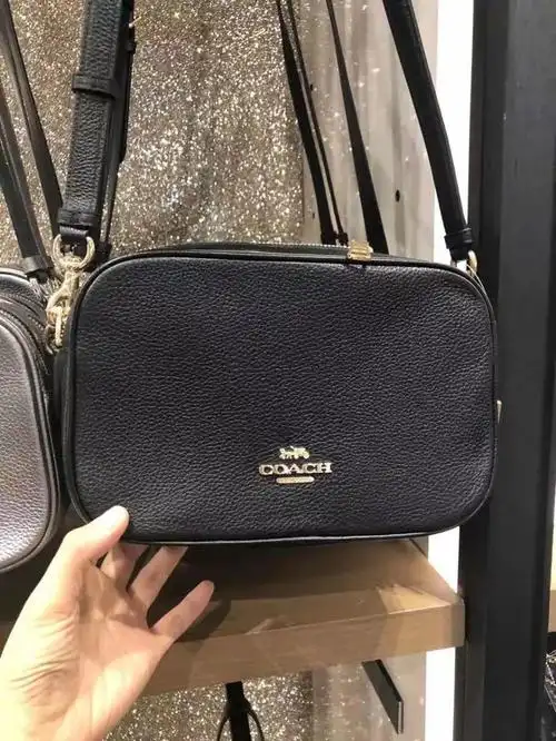 coach蔻驰女款经典款双拉链相机包