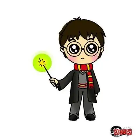 q版哈利波特简笔画