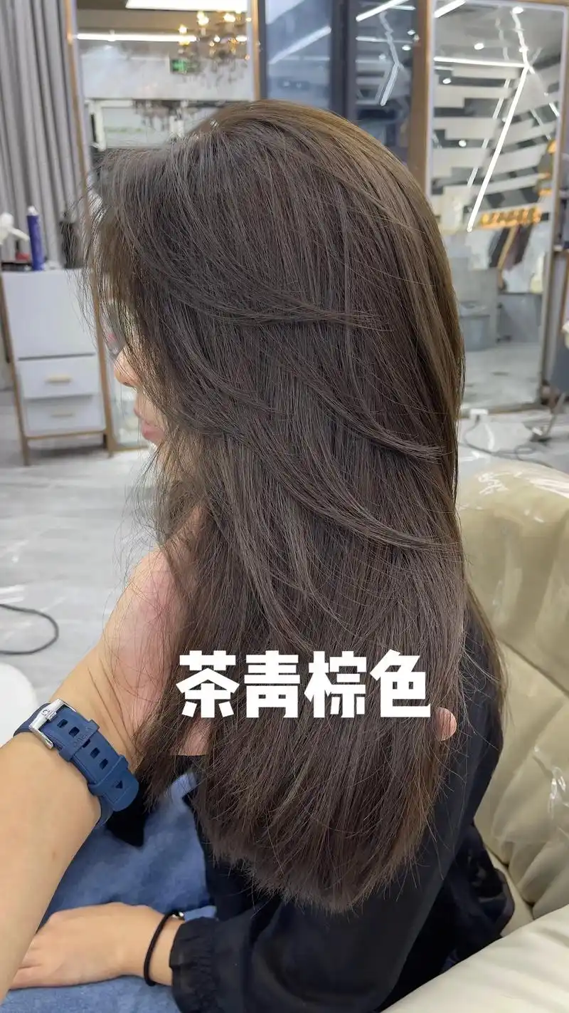 冷色系免漂减龄显白发色.