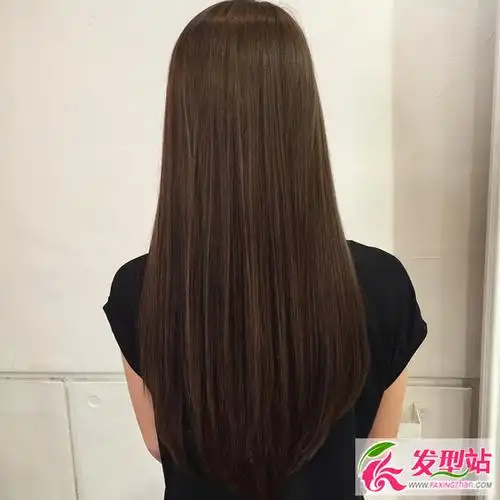 九款女生长直发发型烫直长发变气质女神