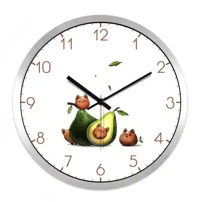 挂钟客厅圆形卡通可爱图片