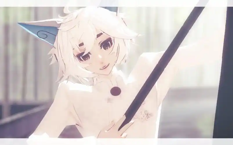 京剧猫竹语飒飒白糖镜头配布