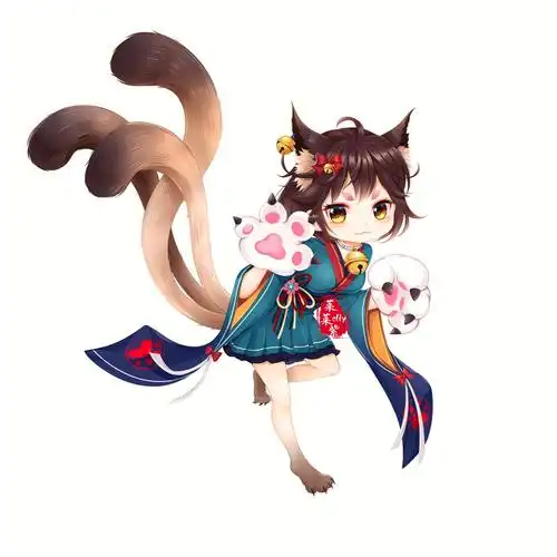 商稿野山猫猫妖