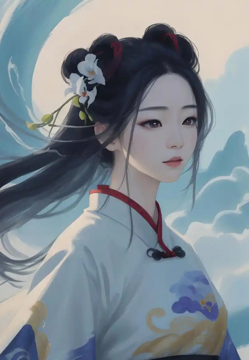 a绘76,#二次元少女##古风美女##图片##动漫头像和壁纸##二次元