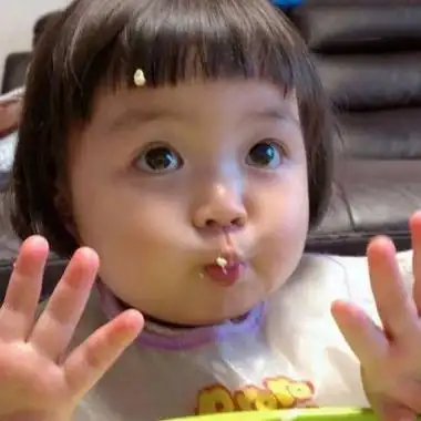 超级可爱的萌娃头像高清萌萌的网红小女孩头像图片