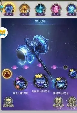 斗罗大陆昊天锤魂环搭配