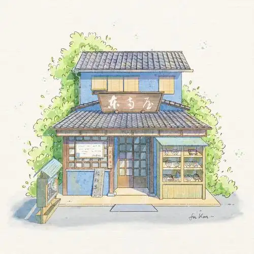 procreate水彩|淡彩小房子21-30