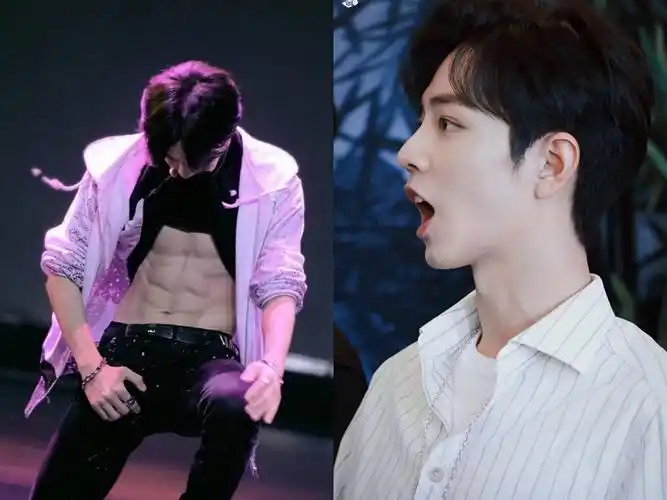 啵啵的这个腹肌 不光赞赞抵抗不了 喵喵也不行