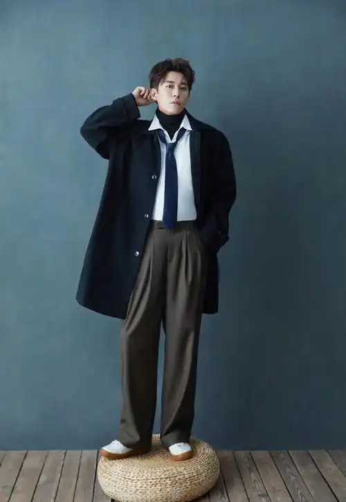 刘学义最新写真大片!扯领带动作帅出天际,时尚穿搭气质儒雅__财经头条