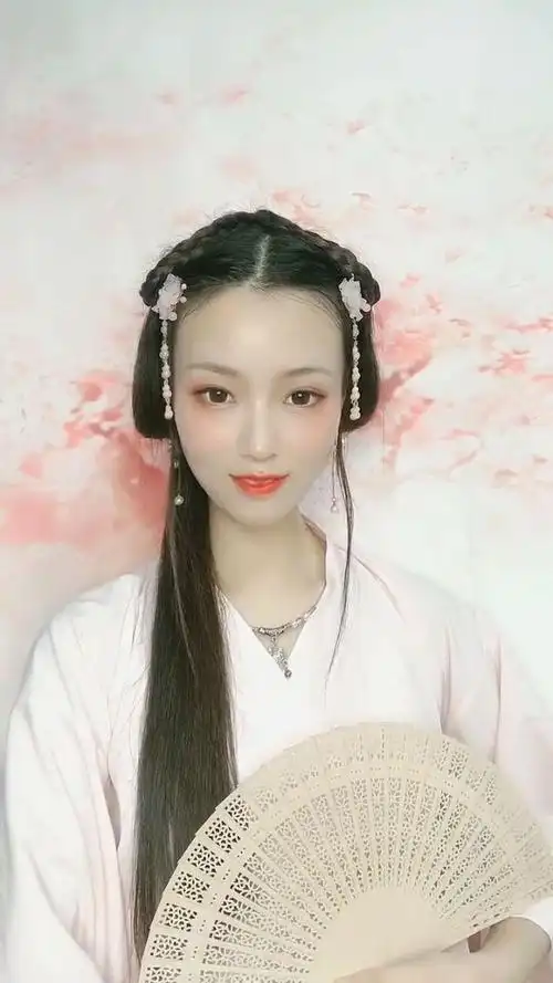 一款简单又好学的古装发型,扎出来的效果特别棒