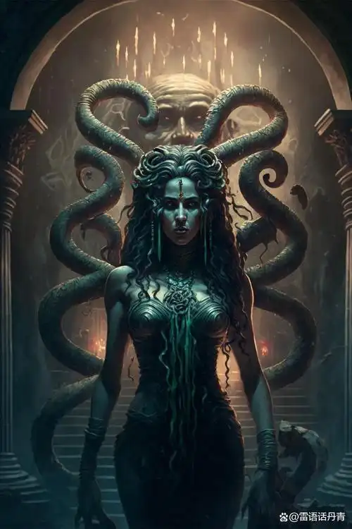 绘画中的魅惑之眼:cg美杜莎的惊艳世界