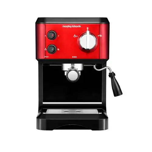 morphy richards 摩飞 意式咖啡机 mr4677 红色