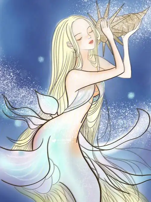 美人鱼有线稿未完