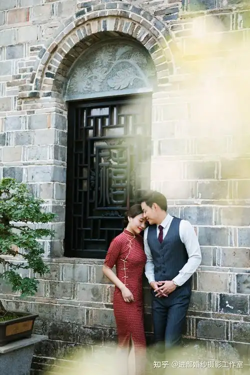 极致温婉民国风旗袍婚纱照被父母赞爆了