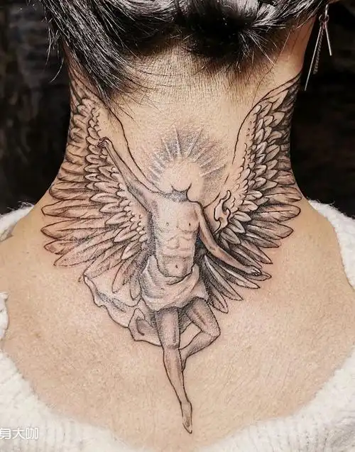 遮盖——权志龙堕落天使_纹身图案手稿图片_tat—如彦的纹身作品集