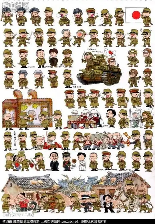 各国士兵q版形象大全,我精心找的小编不奖分就过不去了