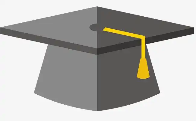 高考毕业季学士帽录取通知书免抠矢量素材