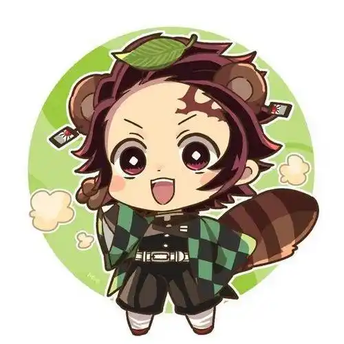 鬼灭之刃灶门炭治郎q版头像高清图片精选_3