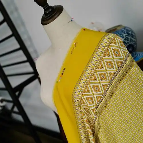 花边可以好好利用日本磨砂雪纺布料