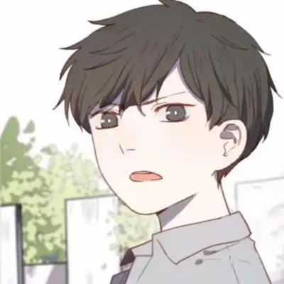 漫画 帅气 高清 模糊 男生 男头 酷拽 画师 壁纸 背景 动漫 清新 黑白