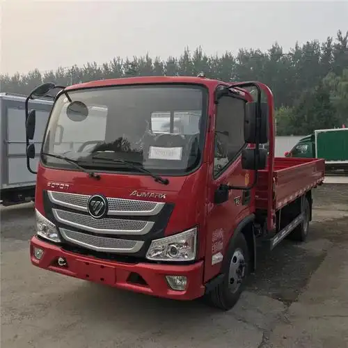 密云有卖4米2福田货车欧马可4米2平板车蓝牌可分期