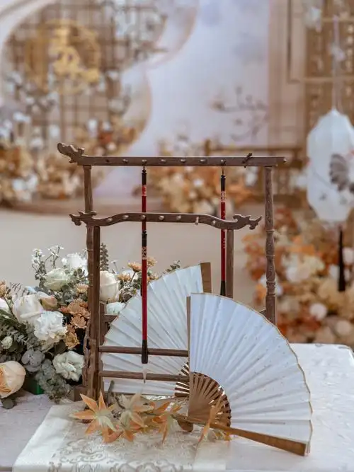 室内婚礼丨淡雅新中式