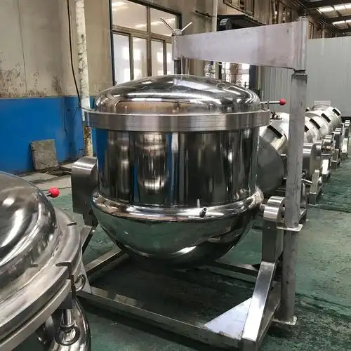 大型立式高压蒸煮锅 浓缩骨汤蒸汽夹层锅 快速蒸煮糖纳豆高压锅