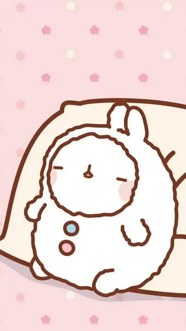 韩国超萌胖兔iphone 5手机壁纸-卡通-手机壁纸下载-美桌网