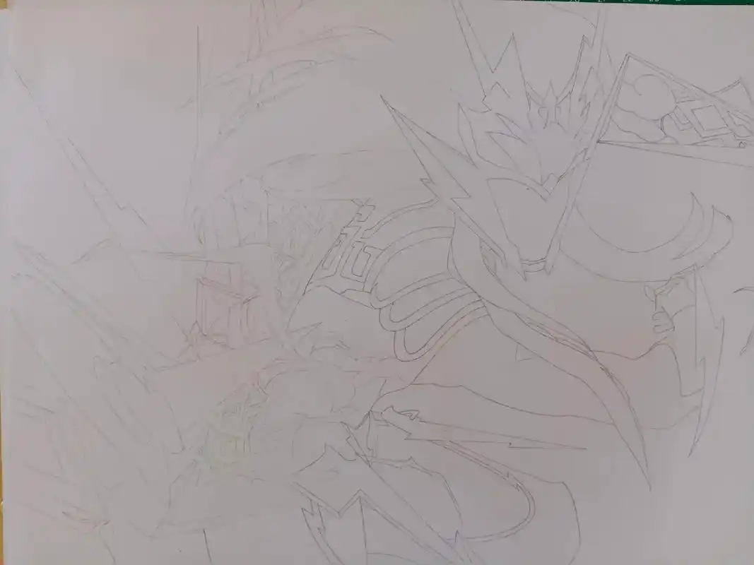 "五虎之志未已,再战百世轮回" #马超 #手绘 #过程图  - 抖音