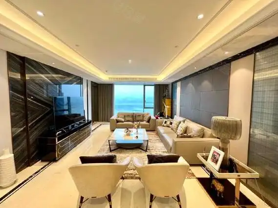 南昌红谷滩丰和北大道商联中心南昌的汤臣一品 江景豪宅 轻奢豪装