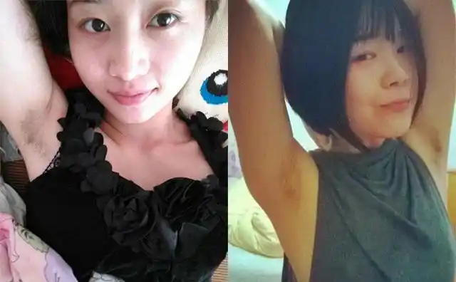 女生腋毛不拔大赛敢露腋毛的才是真女神