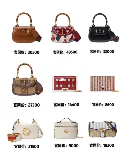 gucci新款包包合集