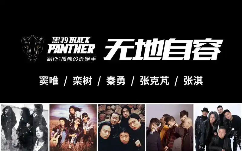 【梦幻联动】黑豹乐队《无地自容》窦唯/栾树/秦勇/张克芃/张淇五任